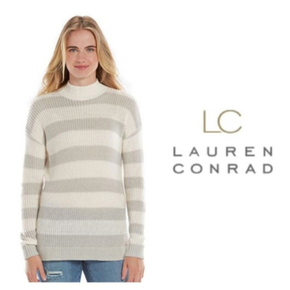 LC Lauren Conrad Sweaters - SOLD Lauren Conrad Mockneck Sweater Sz M NWT